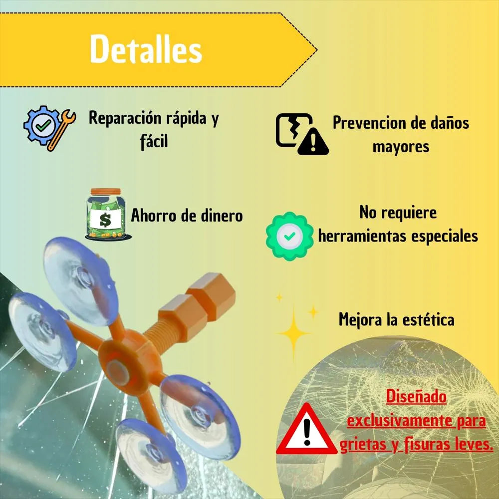 KIT REPARACION PARABRISAS
