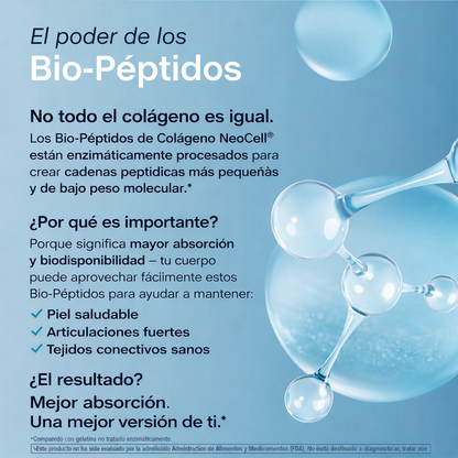 NeoCell Colágeno 623gr Proteína Hidrolizada con 18 Aminoácidos