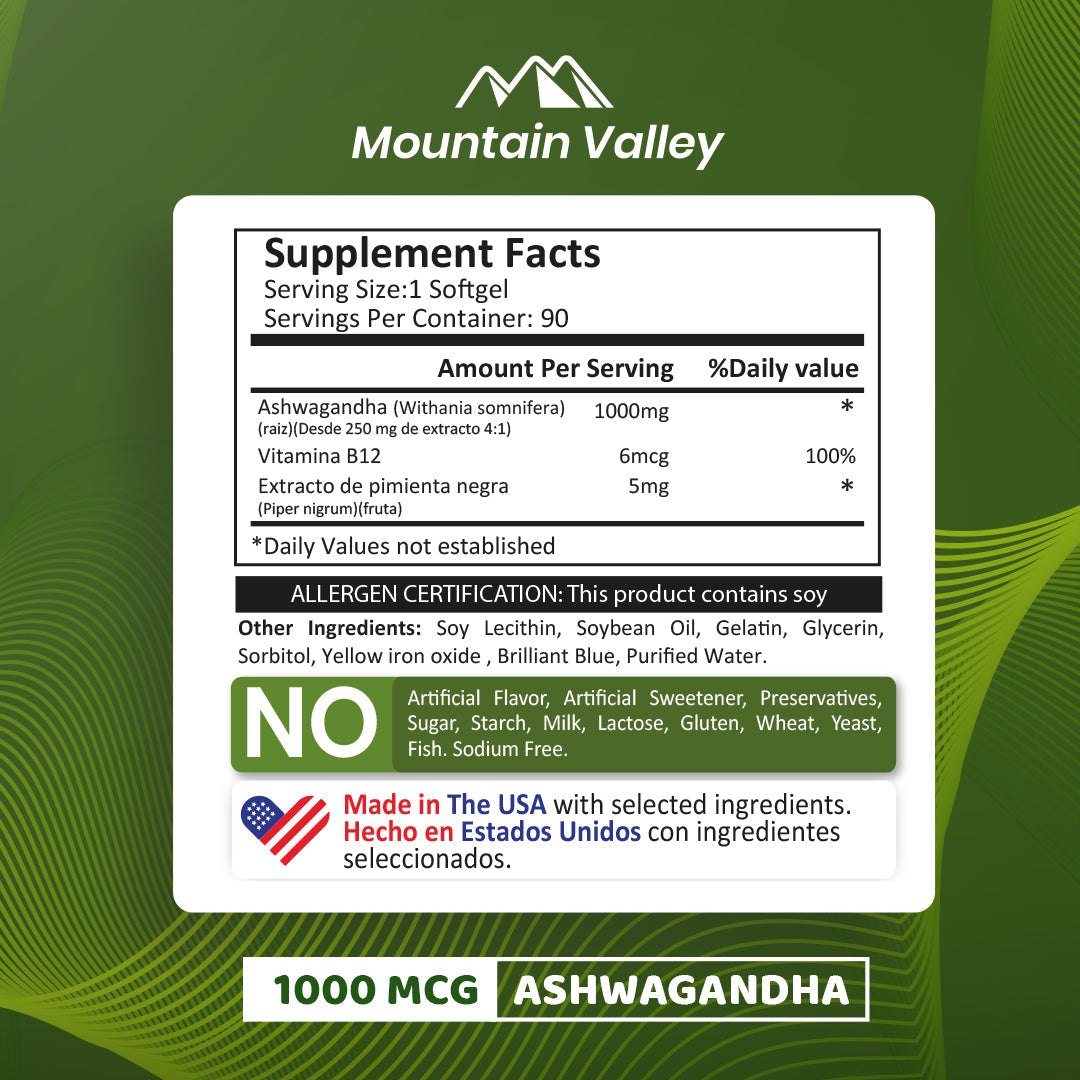 ASHWAGANDHA (Antídoto natural contra el estrés)