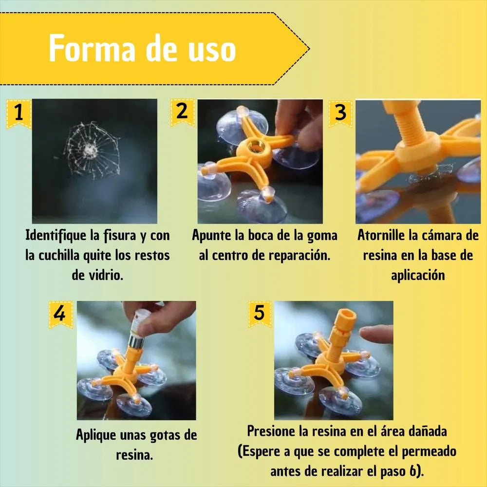 KIT REPARACION PARABRISAS